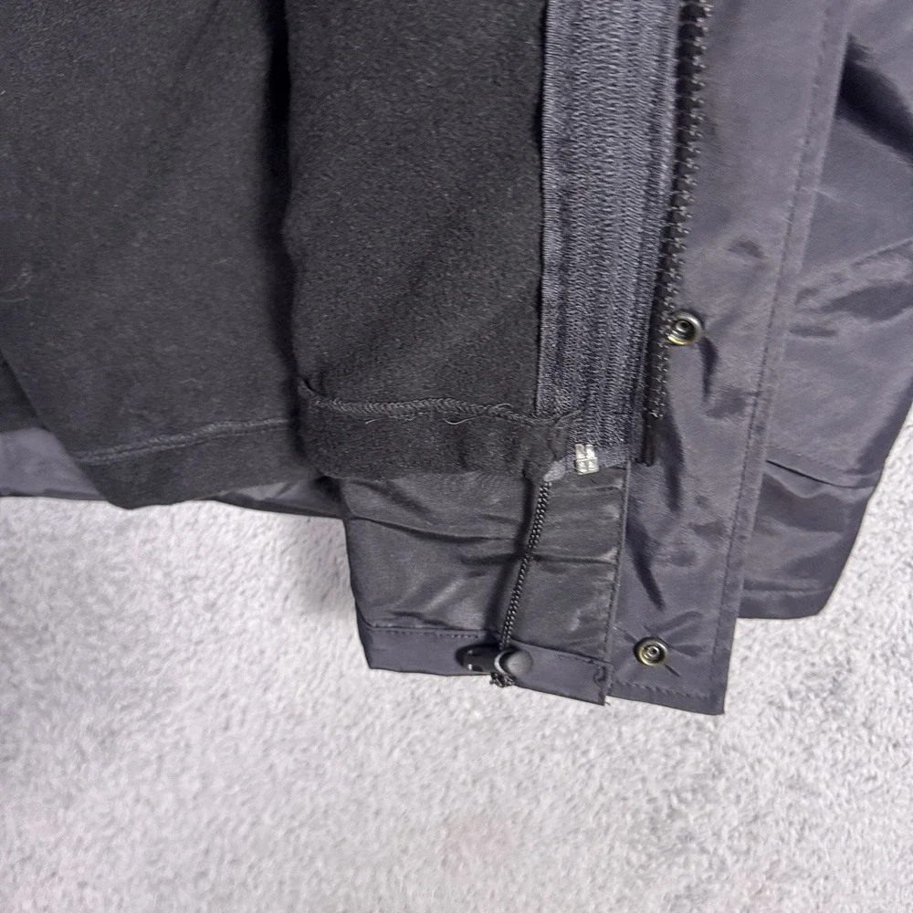 Tru-Spec ECWCS H2O Proof Black Parka Hooded Mens XL Nylon Jacket NEW 3 in 1